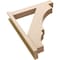 Ekena Millwork 6-in W x 32-in D x 40-in H Balboa Block Rough Cedar Woodgrain TimberThane Outlooker, Primed Tan OUTUR060X32X40BOA44RCPR - alternate 5